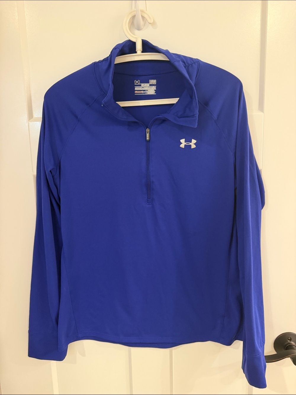Under Armour Blue Quarter-Zip Training Top